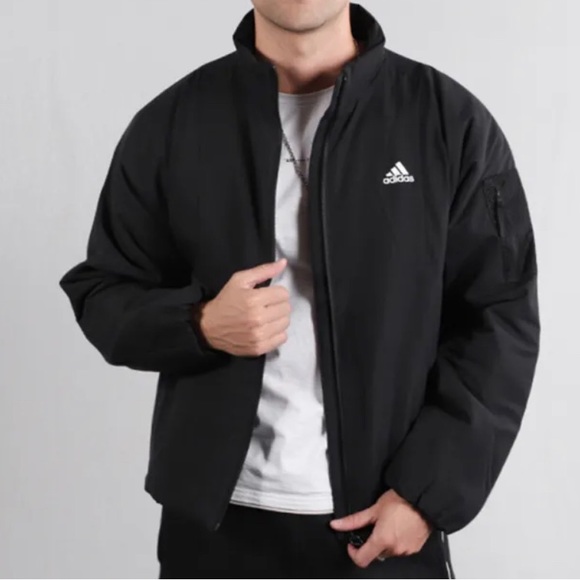 NEW Adidas Back-to-Sport BTS Men’s Lined Insulation Jacket Black $100 M,XL - Picture 7 of 7